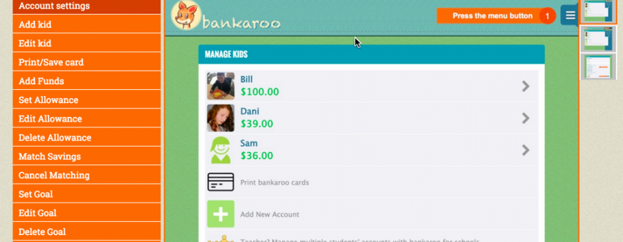 bankaroo tutorials